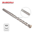 SUBORUI SDS Max Single Carbide Tipped Milled Flutes Hammer Concrete Drill Bit for Rotary Hammer Drill Metric Inch Sizes ISO9001