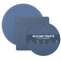 Multipurpose Durable Heat Resistant Trivet for Hot Dishers Heat Resistant Food Grade Silicone Set