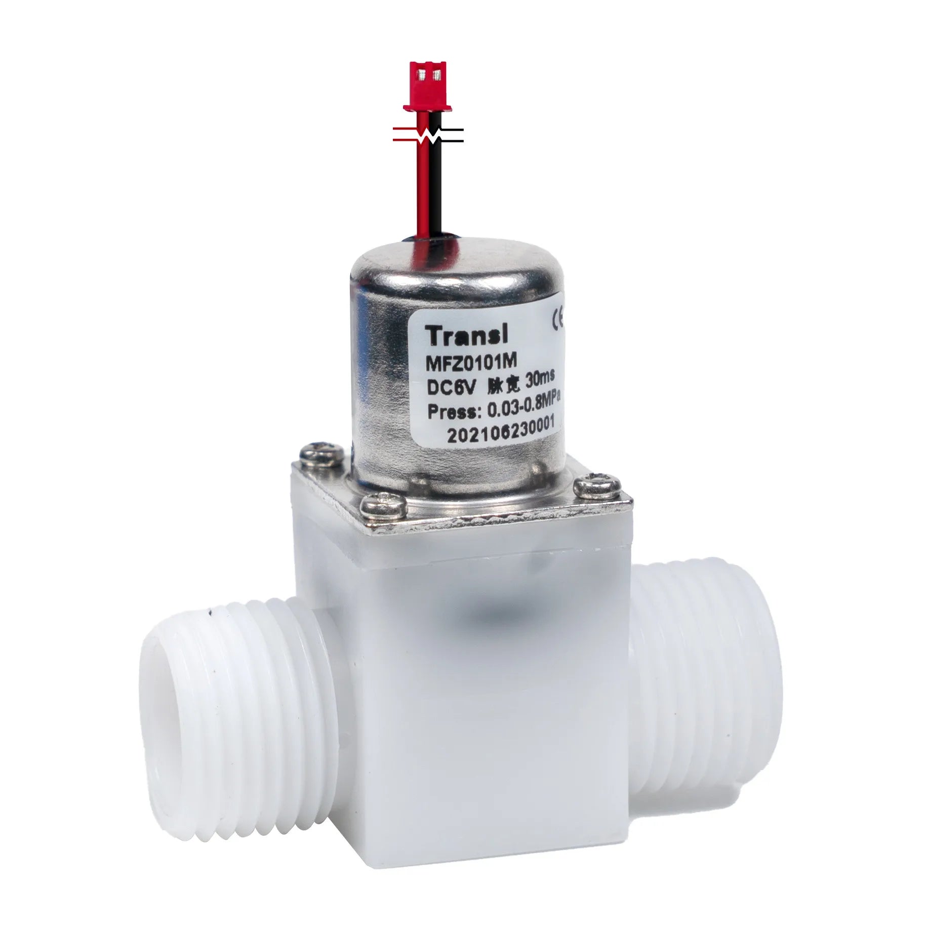 Remote Wifi Control DC 6V 2-Way Low Pressure G1/2 Inch Latchinig Solenoid Valve Faucet and Garden Irrigation Solenoid Valve