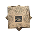 Golden Ocean Wholesale Custom Logo Corrugated Kraft Paper Pizza Packing Carton Boxes