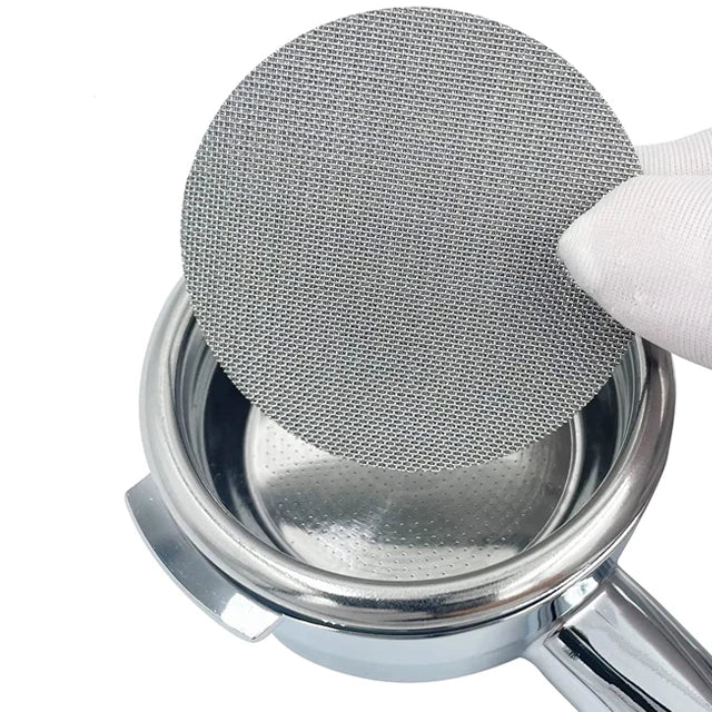 51mm 58 58.5 53 53.5 Espresso Portafilter Puck Screen/Espresso Portafilter Lower Shower Screen/Reusable Contact Screen 1.7mm