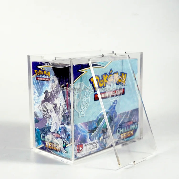 Wholesale Gameboy Pokemon Cards 1st Edition Boxes Case Tcg Trainer Box Acrylic Display