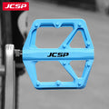 Mountain Bike Nylon Pedal Double DU Bearing High-Strength Steel Shaft NL28 Model Bicycle Footrest Cycling Accessories