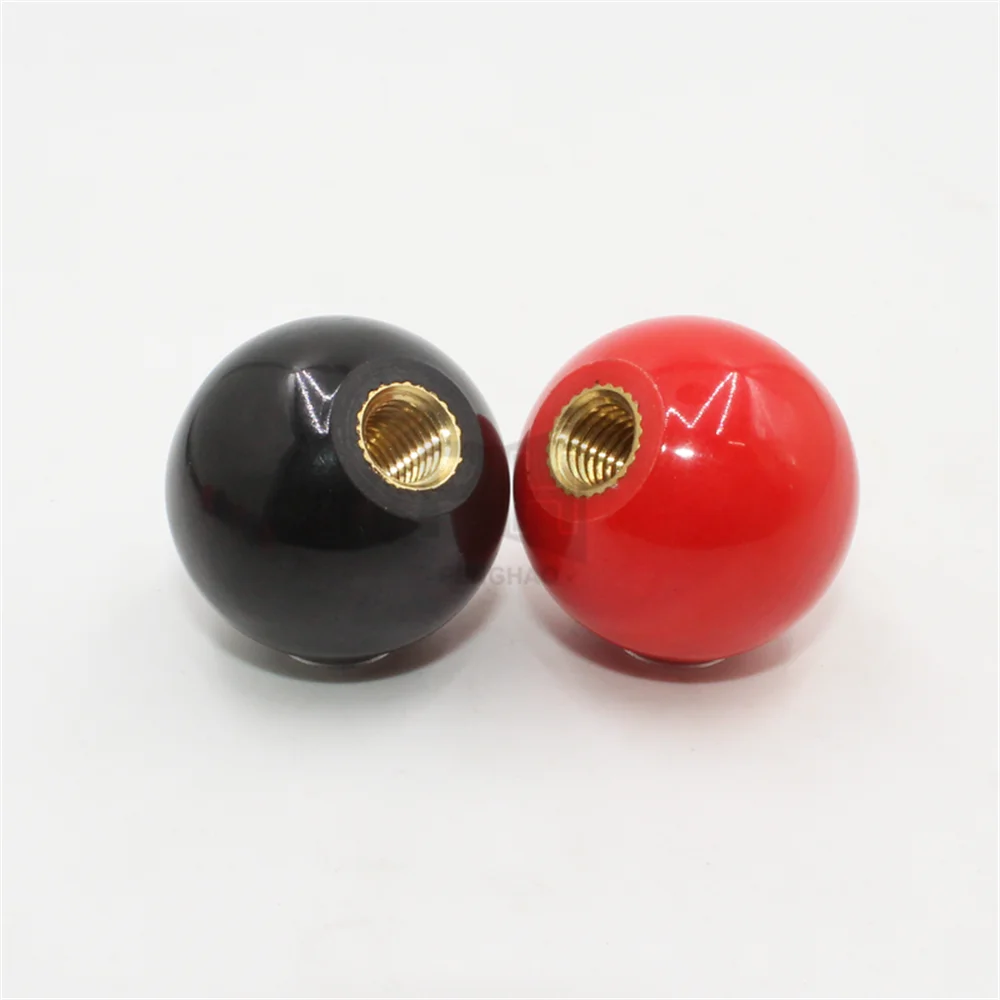 M6 M8 M10 M12 M16 Thread Bakelite Core Machine Tool Replacement Ball Lever Knob Bakelite Handle Ball Clamping Ball Head Nut