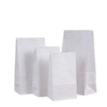 YS White Recyclable Kraft Paper Bags Food Grade Spout Top Custom Logo for Cakes Promotions