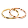 MICCI Wholesale Custom Women Jewelry Matte Shiny Color 4mm 5mm Stainless Steel 18K Gold Plated Metal Wire Bracelet
