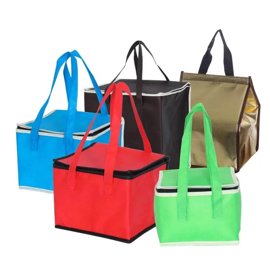 Ruthbag Classic Small 6 Can Non-Woven Insulated Lunch Cooler Bag Custom Logo Promotional Reusable Thermal 15L Wholesale