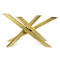 WEKIS China New Design Furniture Designer X Shape Spider Table Base Spider Shape Cast Iron Leg Office Table Metal Leg Maker