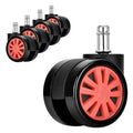 2.5 Inch Furniture Caster Silent Furniture Heavy Duty Swivel Caster Office Chair Caster Wheel PVC Parts Without Brake MegaBDM