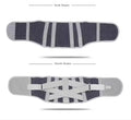 PAIDES Lumbar Support Belt  Correct Sitting Posture Orthopedic Waist Support Belt for Adult Waist Brace Belt Pain Relief