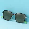 TR5128 Boys Girls Polarized Sunglasses UV400 Metal Eyeglasses Frame Bicolor Rubber Kids Sun Glasses Outdoor Sunscreen Eyewear