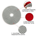 CHENGZHEN 4 Inch Wet Diamond Polishing Pads - Professional Abrasive Buffing Discs RoHS Certified
