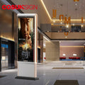 For COSUN 42\" Touch Terminal Mirror Digital Signage Floor Stand for Airport Retail Easy Wayfinding 7 Shopping Malls New Arrival