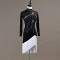 Hot Sale Elegant Women Girls Performance Competition Dance Latin Dress with Fringe