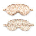 MIO Super Soft Imitation Silk Satin Sleep Eye Mask Home Stay Travel Eye Mask Set with Elastic Strap Light Weight Total Blackout