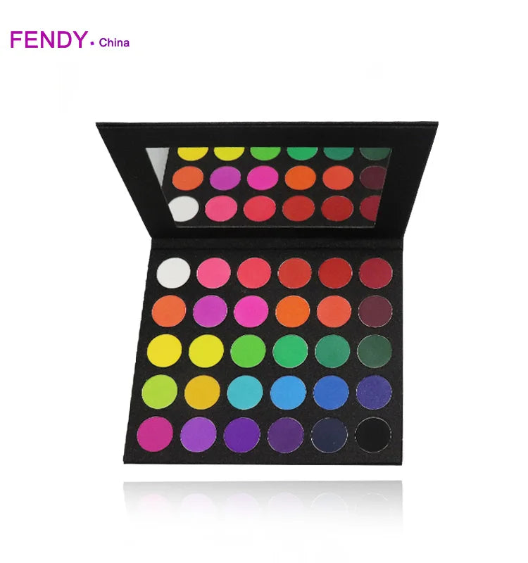 Private Label Makeup Custom Eyeshadow Palette 30 Colors Glitter Eyeshadow Palette Accept Small Order