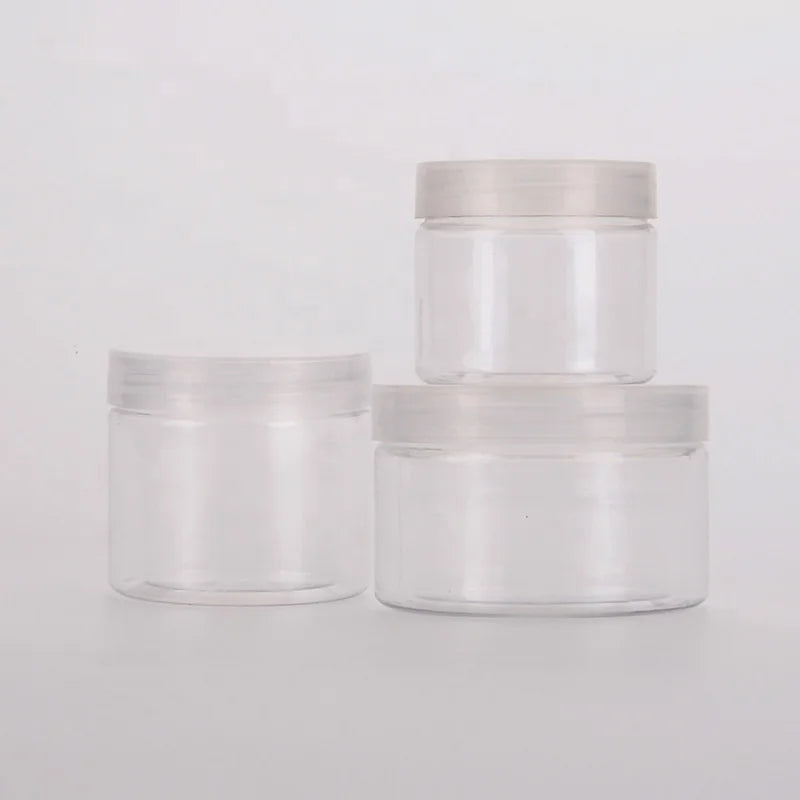 500ml Hydrating Shampoo Thickening Shampoo Dark Brown Clear Jar