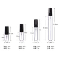 Bulk Small Travel Size 5ml 10ml Refillable Perfume Glass Bottle with Plastic Spray