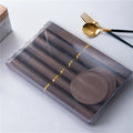 6Pack PVC Plate Mat Dining Table Rectangle Plastic Platemat & Pads