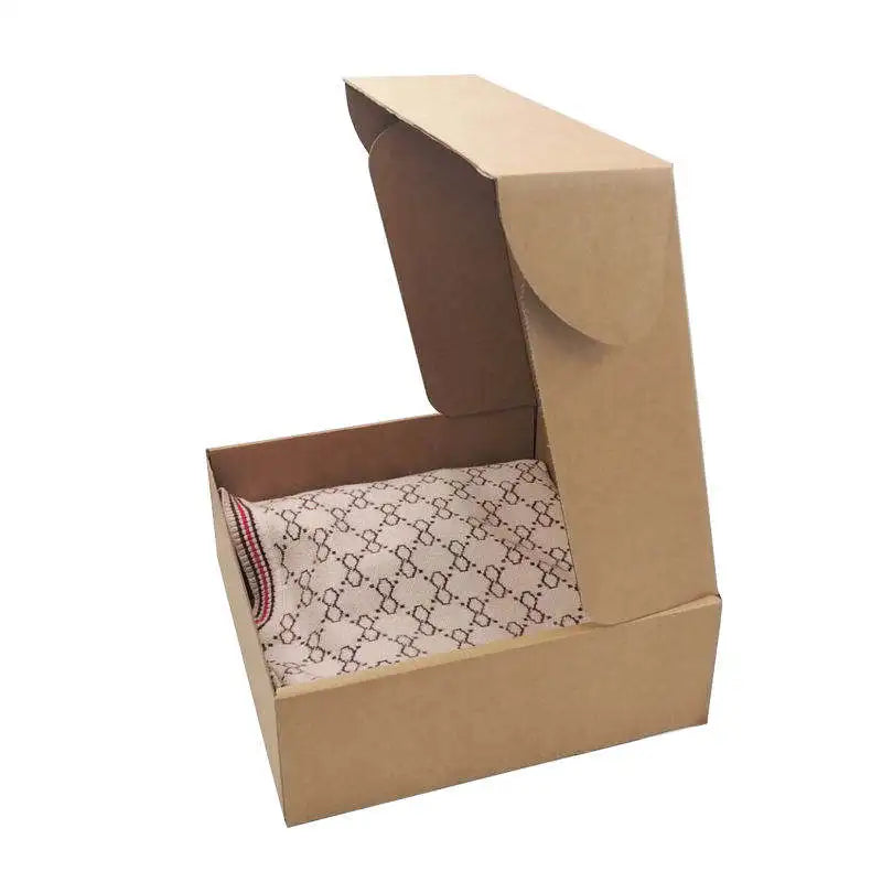 Custom Logo  Carton Packing Box Customized Corrugated Cardboard Paper Mailer  Shipping Box for Small Business