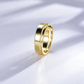 Anillo De Oro 14k 18k Gold Plated Resizable Rings Women Resizable Rings 925 Silver Adjustable Gold Plated Rings