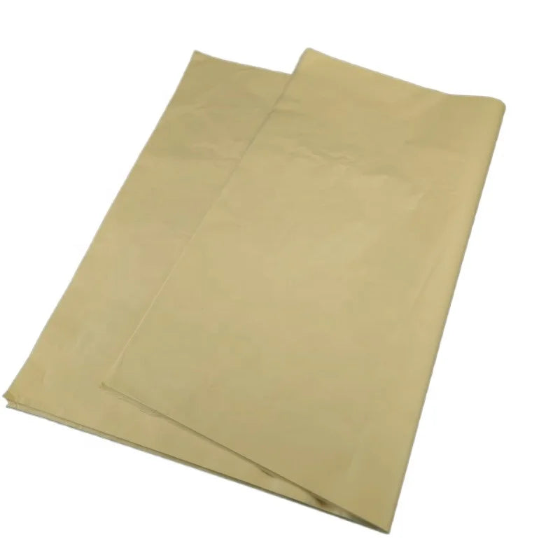 Beige Wrapping Paper Gift Wrapping Scrapbook Paper Tissue Paper for Clothes and Gift