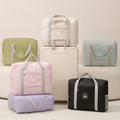 HANFEIZI Fresh Colors Portable Storage Bags Duffel Bag Boarding Luggage Bag