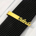 Simple Skeleton Gold Classic Safety Uniform Set Gold Lead Clip Jewelry Tie Clip