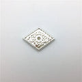 2025 Guaranteed Quality Belt Accessaries Metal Saddle Petals Shape Rhinestone Western Conchos