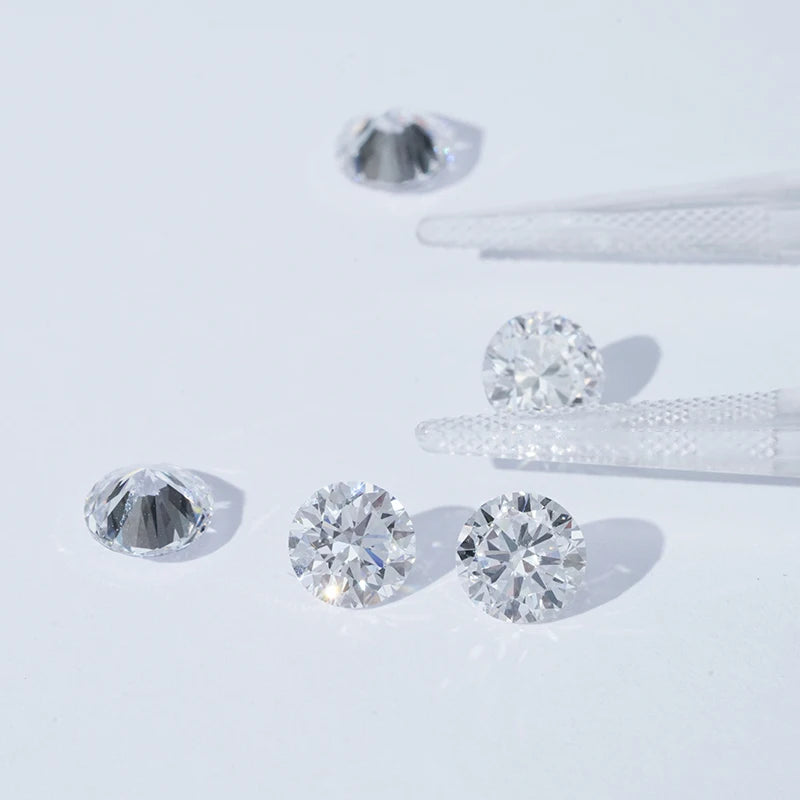 Starsgem Wholesale 1CT DEF Round Cut Lab Grown Diamond HPHT Synthetic Loose Lab Diamonds