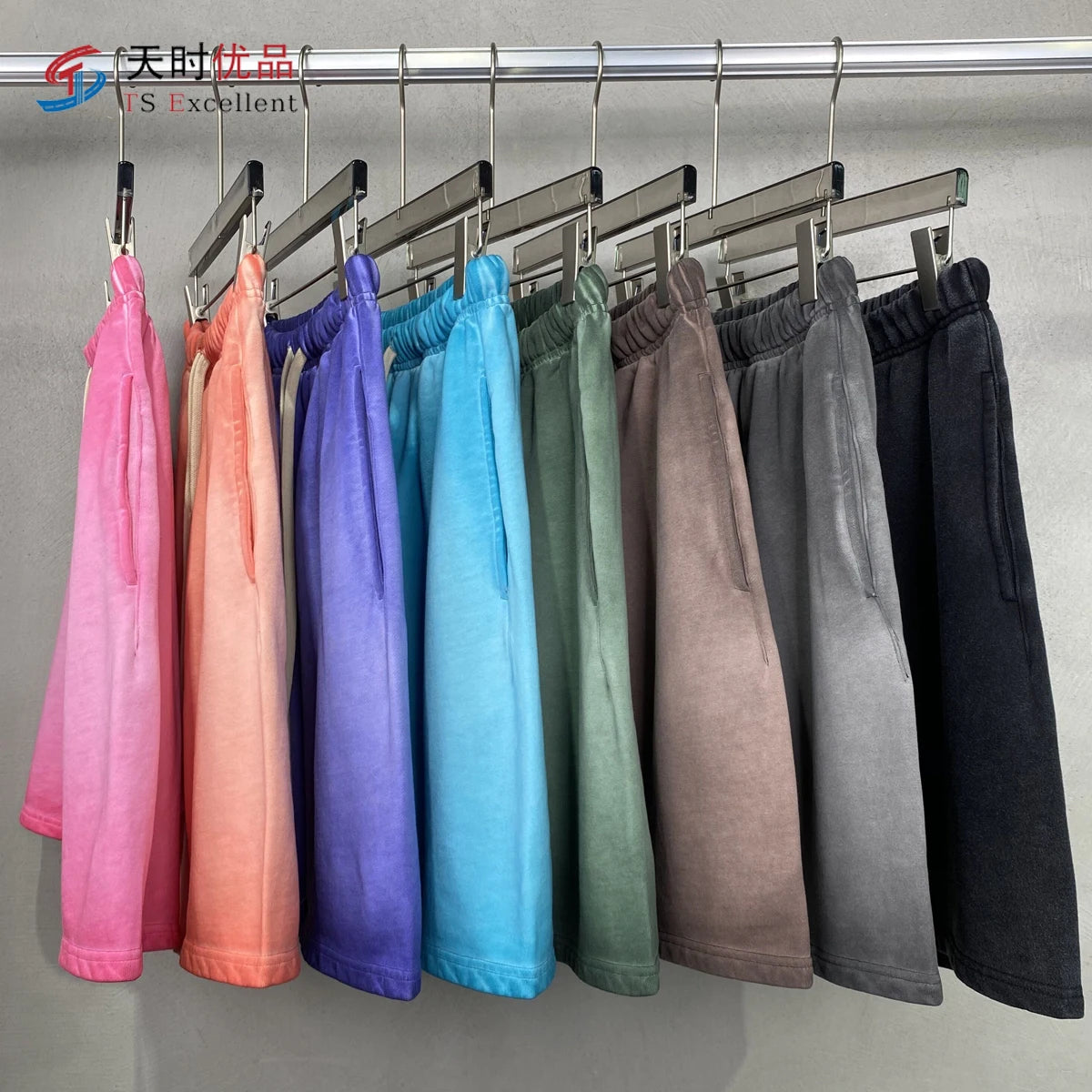 Wholesale Custom Logo Summer Vintage Five Quarter Pants High Quality Fashion Men's Shorts Batik White Casual Print