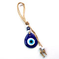 Wall Hanging Multi Color Bead Handmade Decoration for Home Living Room Car Lucky Eye Glass Blue Turkish Evil Eye Pendant