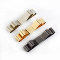 Deepeel BF708 55x10mm DIY Hardware Parts Accessories Buckle Bow-knot Shoes Bag Decoration Clip Buckle Clasp