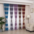 Elegant European Style 100% Polyester  Luxury Jacquard Curtains Fabric Living Room Decorative Curtains Drapes Materials