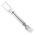 Johold New Product Hot 2024 Summer Multi Function 2in1watermelon Fruit Knife Stainless Steel Fork Watermelon Cutter