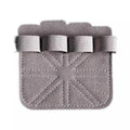 Custom Logo Anti-Slip Leather Workout Gym Grips Weightlifting Gloves with Pull-Up Strap Palm Protector Lifting Straps