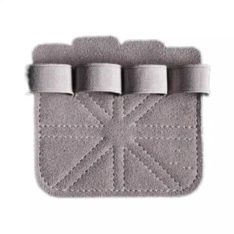 Custom Logo Anti-Slip Leather Workout Gym Grips Weightlifting Gloves with Pull-Up Strap Palm Protector Lifting Straps