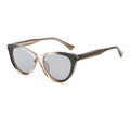 2025 New Fashion Cat Eye Sunglasses Trend Sunglasses Plate Outdoor Sunscreen Sunshade Custom Logo