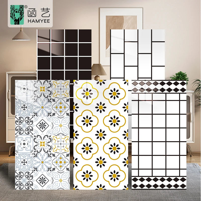 Wall Stickers 3d Home Decoration for Kids Room Pvc Sticker Papel Pintado Flores Pegatinas De Pared Ladrillo