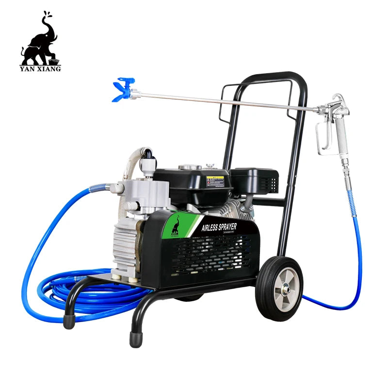 Yanxiang Gasoline Power G1097 Diaphragm Pump Airless Paint Sprayer 42kg Long Lifetime for Construction Machinery Projects
