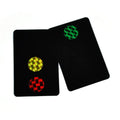 Novelty Illusion Magic Card Moving Dot Cards Magic Trick Prop Toy for Kids Disappearing Dot Card