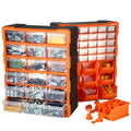 Heavy-Duty Plastic Parts Organizer Box in Rectangle Shape PP Material for Workshop Storage for Office Organization