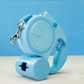 Automatic LED Flashlight Dog Walking Running Retractable Leash Tangle-Free Poop Bag Storage Dispenser Holder Made Plastic