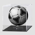 Dust Proof Acrylic Showcase Acrylic Display Case Football Display Case for Sport Souvenirs