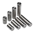 Stainless Steel Advertisement Nails Stone Wall Mount Glass Sign Standoff Bolt Pin Fixing Screw Kits for Artwork Sign Displaying