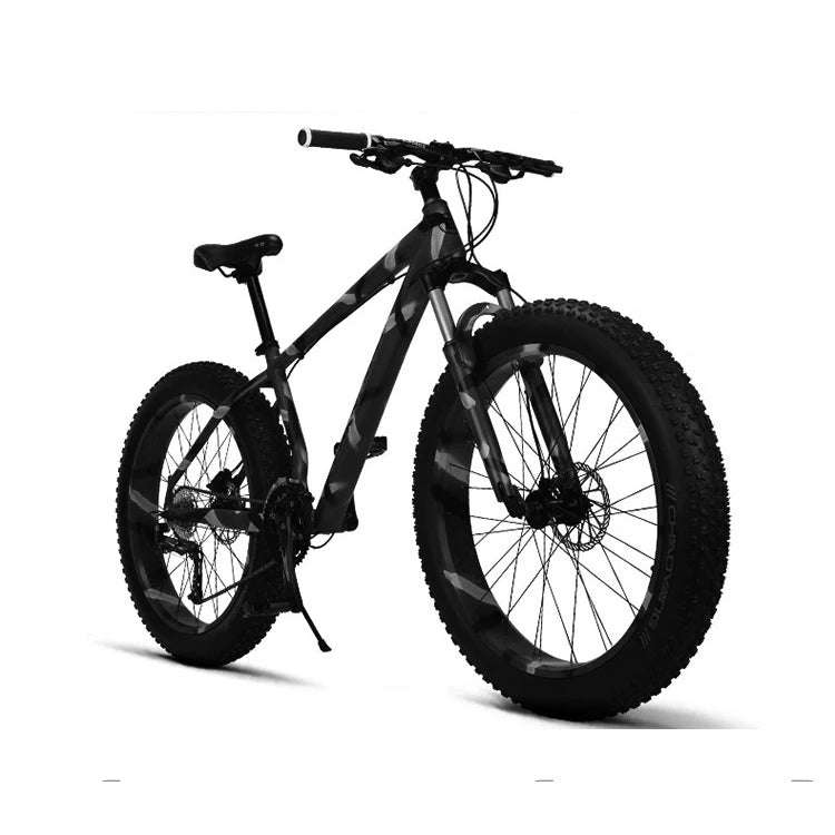 Full Suspension Adult Men Carbon Steel 26 Inch Fat Tire Snow Road Downhill Bicycle MTB Mountain Bike