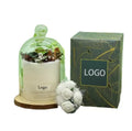 Wholesale 100% Soy Scented Candle  Dried Flower Candle  Decoration Spicewood Candles