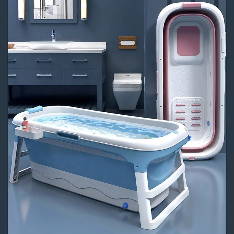 Hot Selling Home Care Portable Bathtub for Adults Foldable Adult Bathtub Folding Bath Tub Plastic Foldable Bathtub Adult