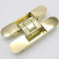 RCH-60 Mirror Gold Plate 3D Adjustable Concealed Hinge Hotel Wooden Door Invisible Hinge
