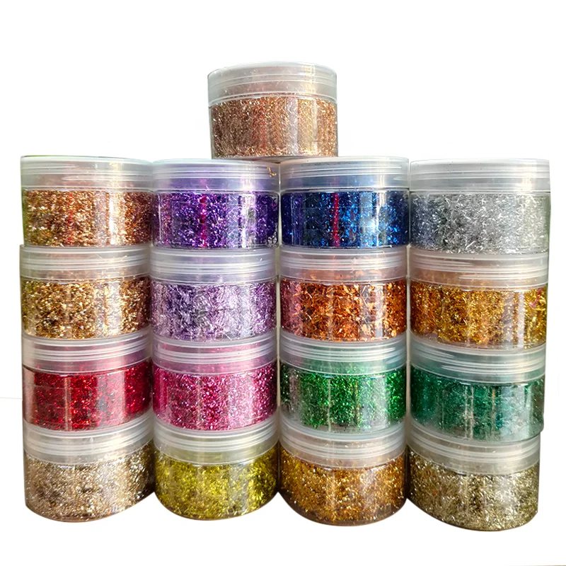 75g/Box Imitation Gold Leaf Sheet Wire Metal Gold Foil Silk Silver Leaf Wire Foil Silk
